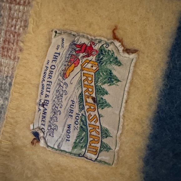 Orrlaskan 100% wool blanket - Picture 4 of 5